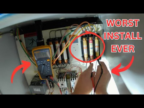Shocking Mistake: Wrong Electrical Contactor Installed!