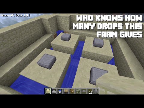 Mob Farm Tutorial | Minecraft Beta