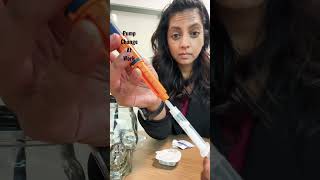 Omnipod insulin pump change - at work