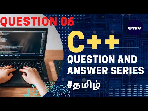 C++ Question And Answer series | Tamil | CWV | CODE WITH - VITHU