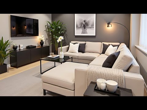 Stunning Modern Living Room Ideas 2025 | Best Sofa Designs, TV Wall Units & Home Decor Inspiration