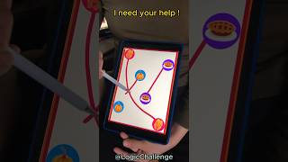 Logic challenge - Connect dots of the same color #logicchallenge #jogos #desafíos #logic