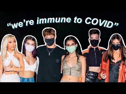 when influencers can't stop partying...
