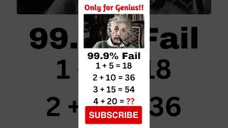 Tricky Maths Puzzles #shorts #ytshorts #youtubeshorts #trending #viral | #puzzlegeniushub