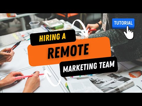 Building a Remote Marketing Team (for way less)
