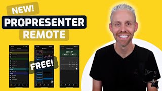 New ProPresenter Remote App - Complete Tutorial & Setup Guide (FREE!)