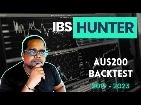 Backtest results for AUS00 mt4 | 165% Return from 2019 - 2023 | IBS Hunter EA