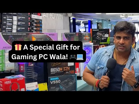 🎁 A Special Gift for Gaming PC Wala! 🎮💻 | @Gamingpcwala007 | from @dizeein