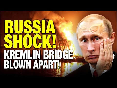 Kremlin Bridge Destroyed: Massive Explosion Rocks Russia in New War Escalation!”