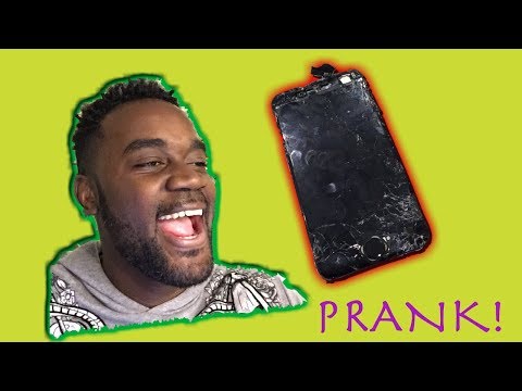 SMASHING MY SISTER'S iPHONE PRANK! (ALMOST GONE WRONG!)