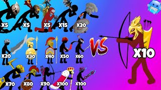 All Stick Unit's VS Kytchu - stick war legacy
