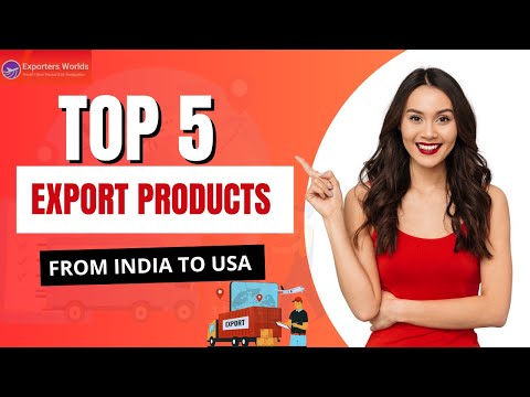 Top 5 Export Products from India to USA | High-Demand Products for Global Trade! #B2B #exporters