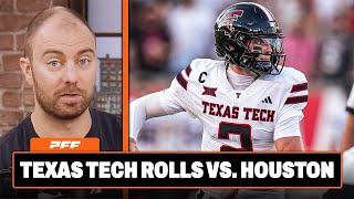 Texas Tech vs. Houston Review | PFF Grade Release Show