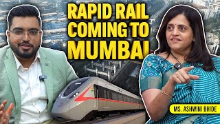 RRTS in Mumbai ? Metro to Badlapur?  Pedestrian Revolution ? | Exclusive with Mrs. Ashwini Bhide