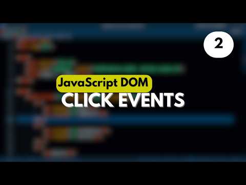 DOM Manipulation EP2: Button Click Events