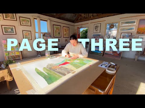 WRITING & ILLUSTRATING my own CHILDREN'S BOOK after being rejected | PAGE THREE