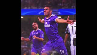 Casemiro Powershot vs Juventus #viral #football #footballteam #edit #uclfinal #ronaldo #casemiro