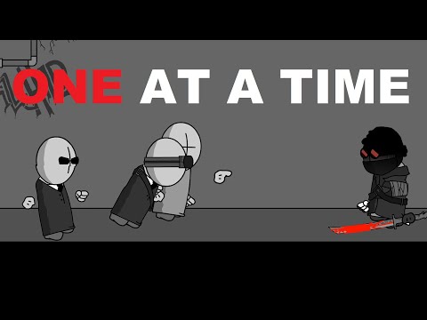 One at a Time [Madness Combat Meme]