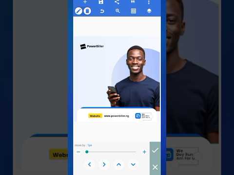 Simple Social Media Flyer Design In Pixellab