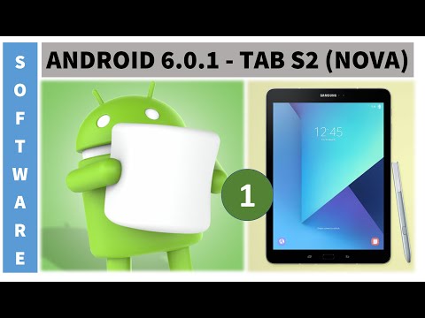 Tour of Official Android v6.0.1 Marshmallow for Galaxy Tab S2 (running Nova Launcher)
