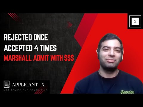 MBA Reapplicant Gets 4 US BSchool Admits with Scholarships | Lakshya’s Comeback Story (USC Marshall)