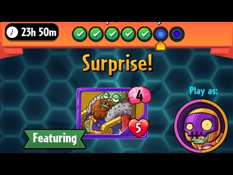 Pvz heros daily challenge (SURPRISE) MAY 22