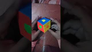 Dot pattern but in only 4 moves #speedcubing #cuber #cubing #cubers #howtoviralvideo