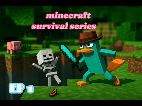 I Spent survival Days In Minecraft!