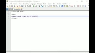 Html 2017#002 Head Section