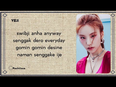ITZY CAKE Easy Lyrics