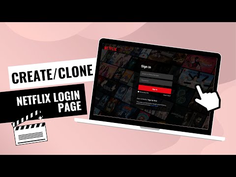 Create a Netflix Login Page Clone with HTML & CSS | Step-by-Step Tutorial | devRasen