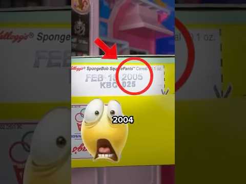 Trying 2005 SpongeBob Cereal