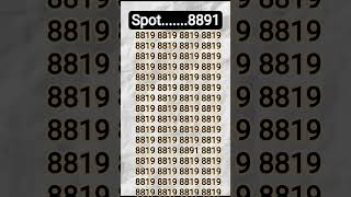 How' fingure out the pin point 8891 #brainchallenge #brainteaser #iqtes #brainbusters