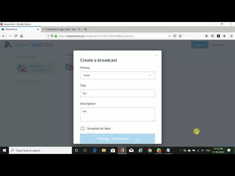 How to share desktop screen in youtube live stream, Streamyard