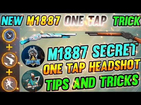 New M1887 One Tap Headshot Trick.M1887 Latest One Tap Trick 2021.💯% Working Trick. Garena Freefire.