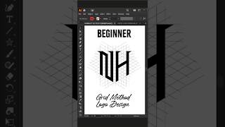 Any Monogram Logo Design Process Adobe Illustrator 2025 Tips - #zakkigraphics #short #illustrator