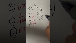 Exponent Math Simplification #radical #squareroottricks #decimals #simplification #themathscholar23