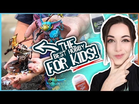 How to get YOUR Kids into Miniature Painting!