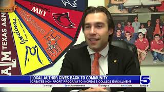 Valley author creates non-profit program to increase college enrollment