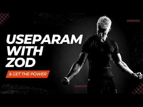 useParams Hook gets the power with Zod