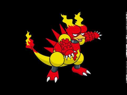 Cries of the evolutionary line of Magmar