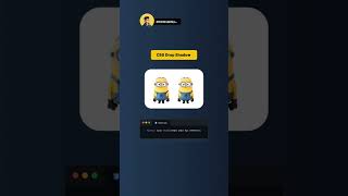 CSS Drop shadow #css #csseffect #html5 #frontenddevelopment