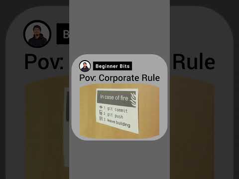 First rule of corporate😂