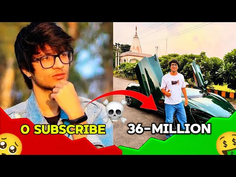 ZERO TO 36 MILLION !💀🔥😈 #vlog #souravjoshivlogs #viral #trending #video 