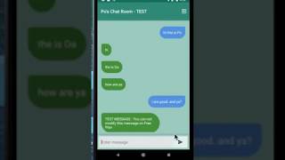 My Chat Room v01 Demo
