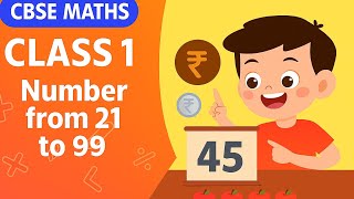 CBSE Math Class 1 - Number from 21 to 99