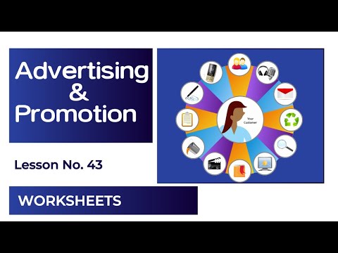 Comprehensive Advertising Campaign Worksheets | WORKSHEETS . lesson 43