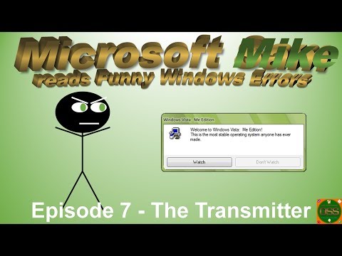 8-BIT SOUNDS || Microsoft Mike reads Funny Windows Errors (Episode 7): The Transmitter