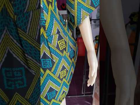 Mini Structured Ankara dress😍 full tutorial on my channel #sewing #sewingtutorial