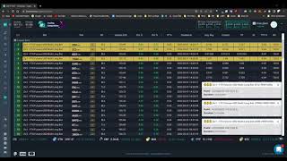 Monitoring automated trading bot test in 5min. TP 0.55% + Trailing Stop +0.04%